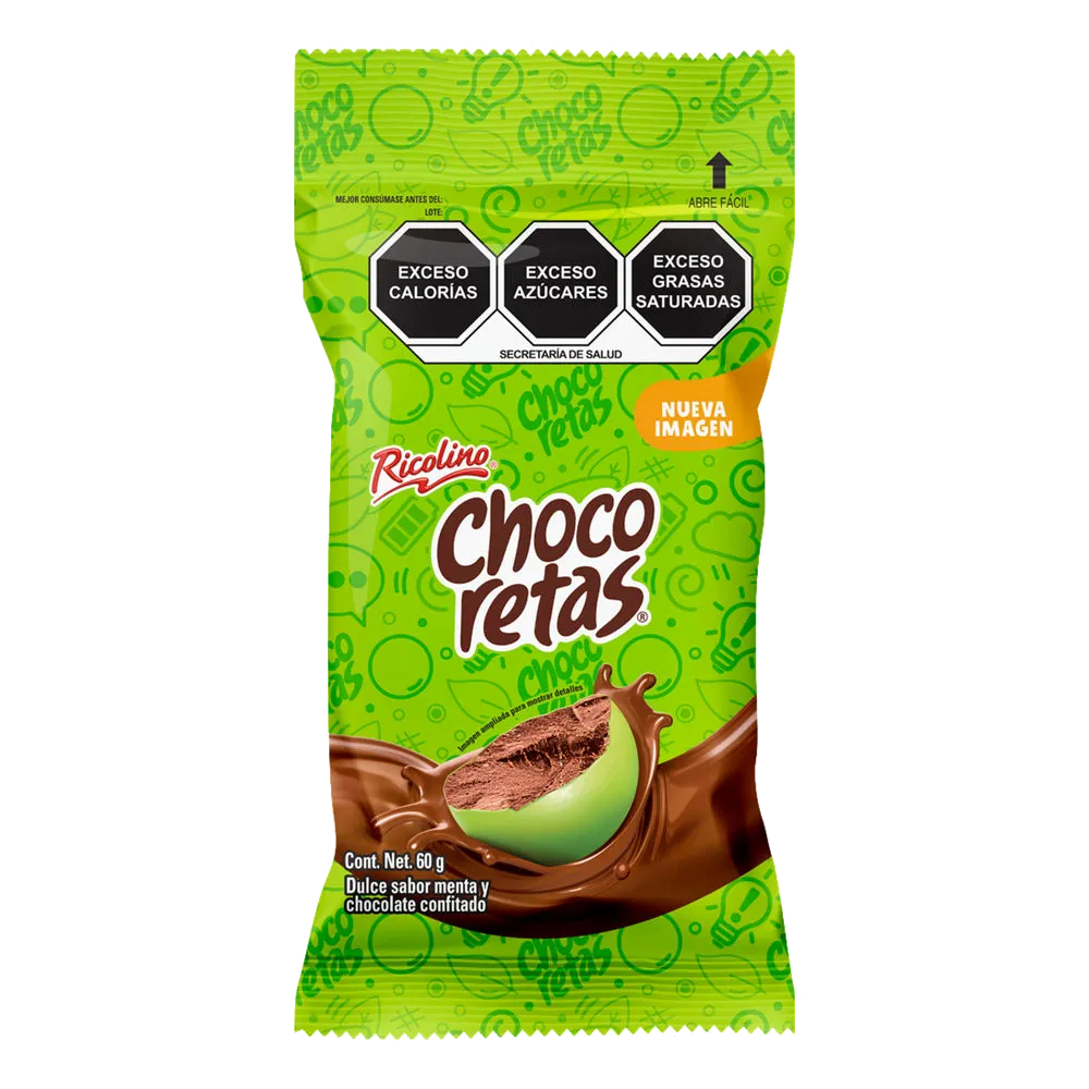 Chocolate Chocoretas Ricolino 60 g
