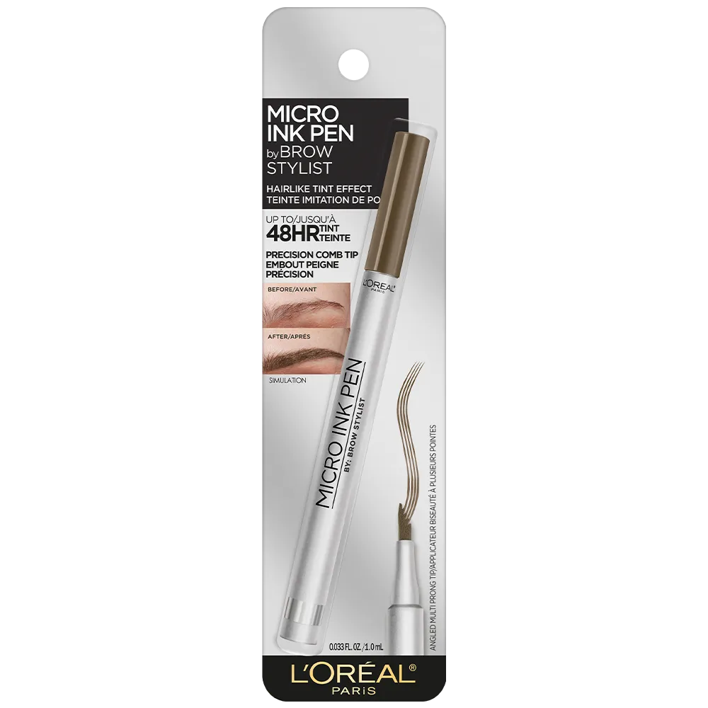 Lapiz Para Cejas Micro Ink Pen Light Brunette Loreal 1 Pz