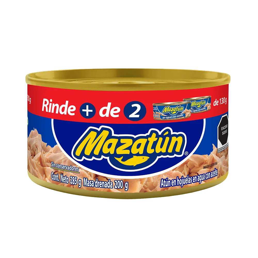 Atun En Aceite Mazatun 285 g