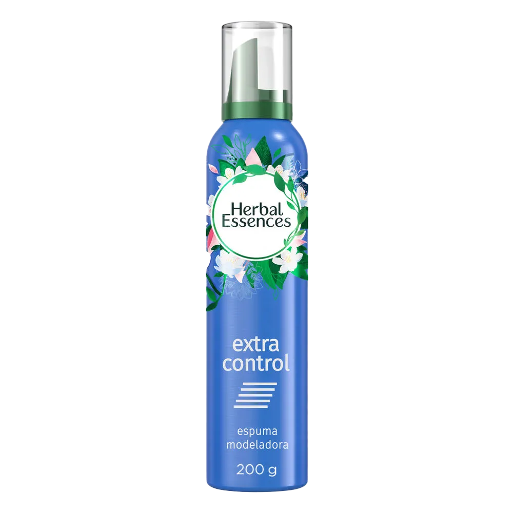 Mousse Extra Control Herbal Essences 200 g