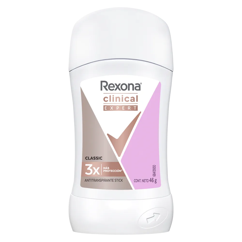 Antitranspirante Clinical Barra Classic Rexona 46 g
