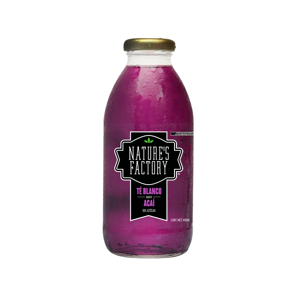 Te Blanco Acai Natures Factory 485 Ml