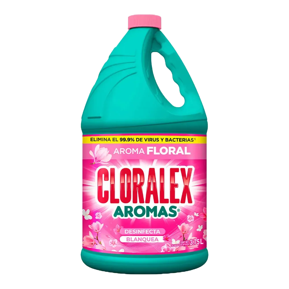 Blanqueador Liquido Aroma floral Cloralex 3.75 lt