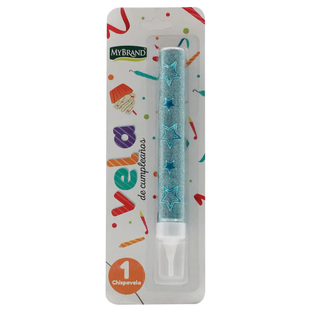 Vela De Chispa Para Fiesta Varios Mybrand 1 Pza