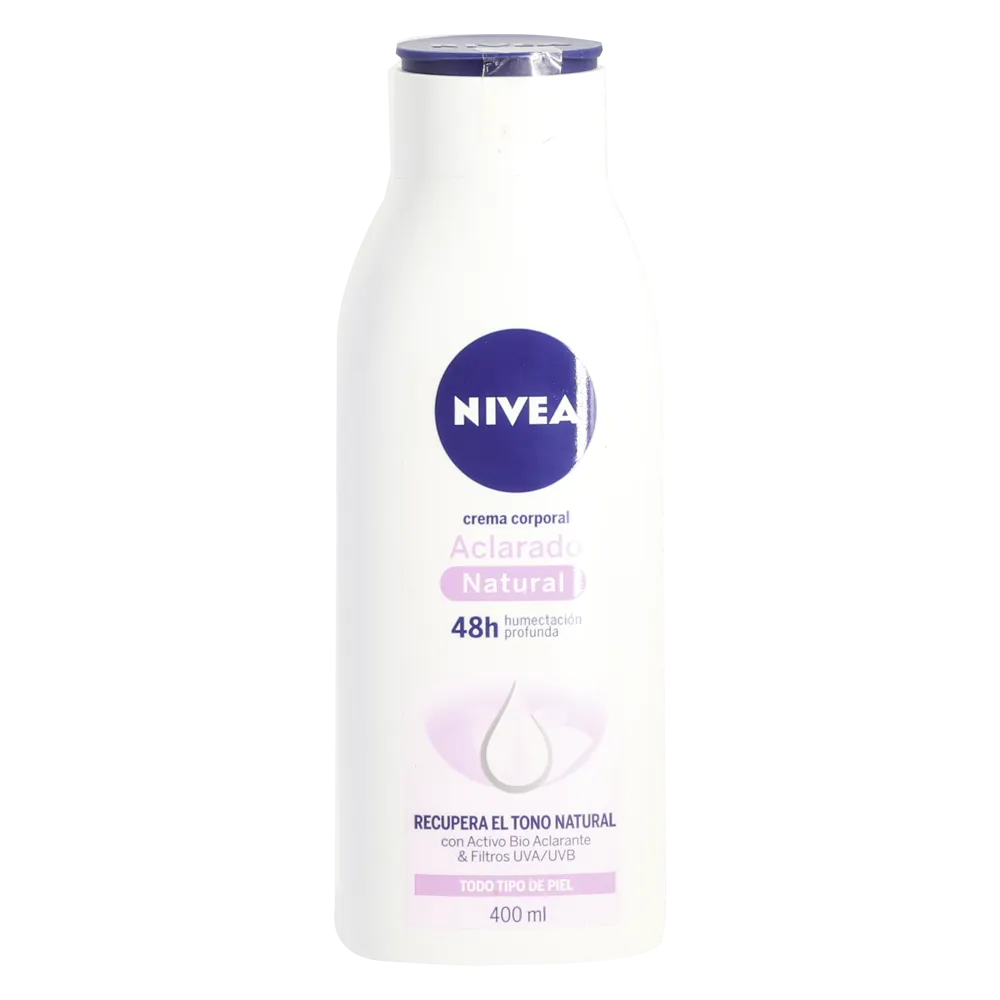 Crema Liquida Aclarado Natural Nivea 400 Ml