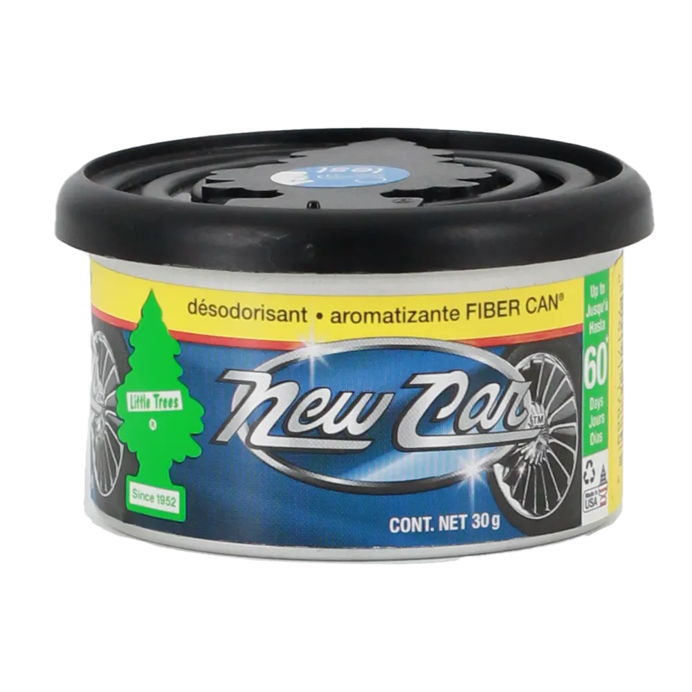 Aromatizante Lata Fiber Can Auto Nuevo Little Trees 1 Pz