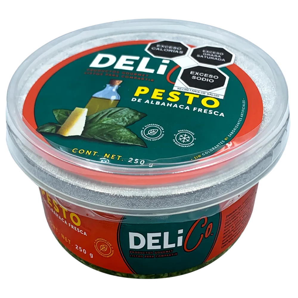 Pesto De Albahaca Fresco Delico 220 g