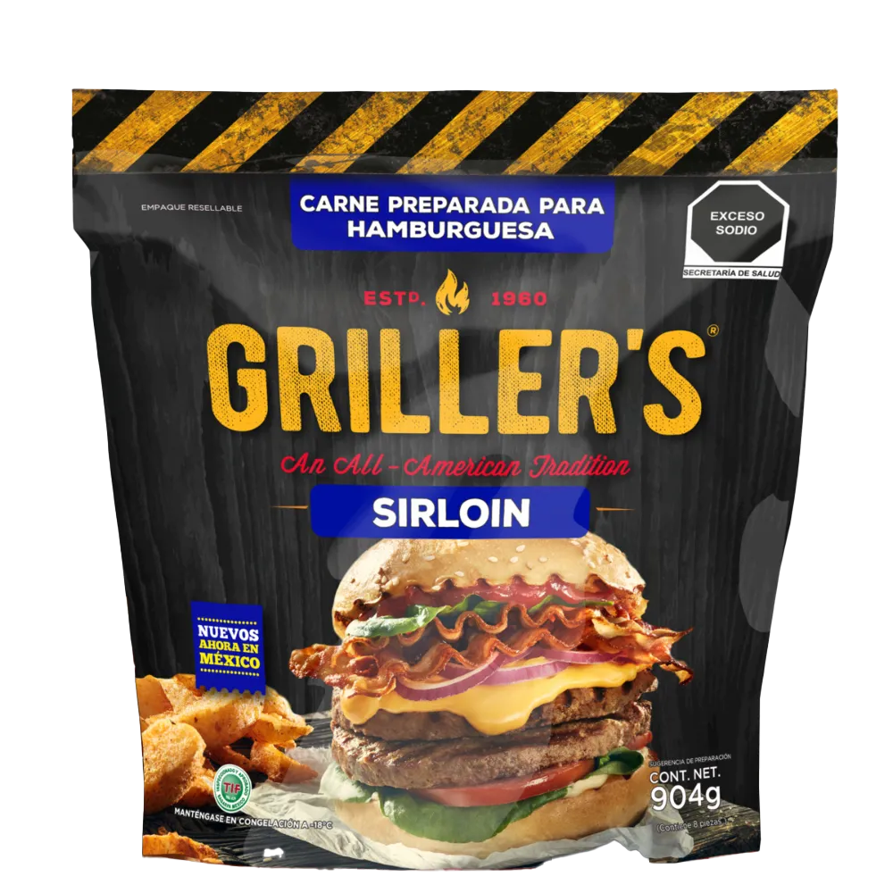 Hamburguesa Sirlon Grillers 904 g