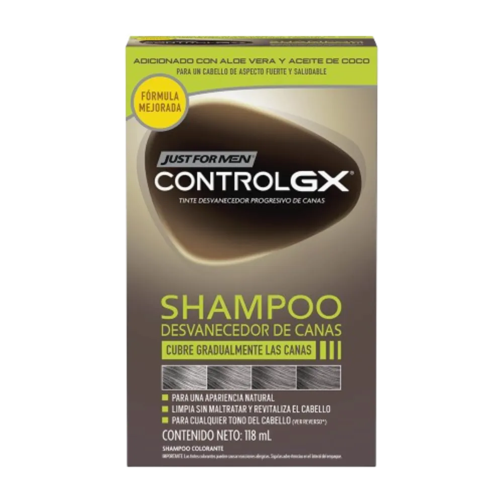 Shampoo Desvanece Canas Controlgx 118 Ml