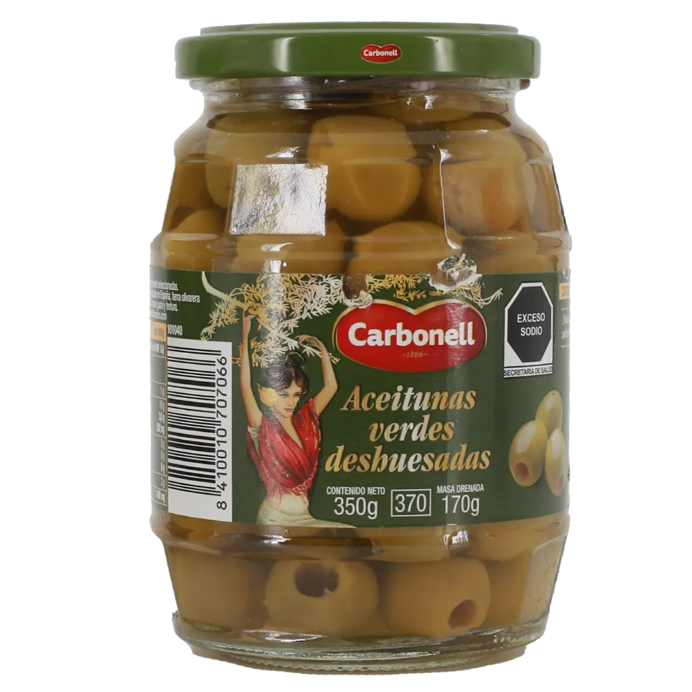 Aceitunas Sin Hueso Carbonell 350 Gr
