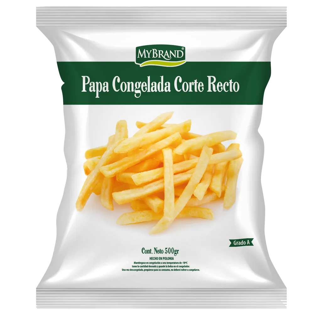Papas Congeladas Corte Recto Mybrand 500 g