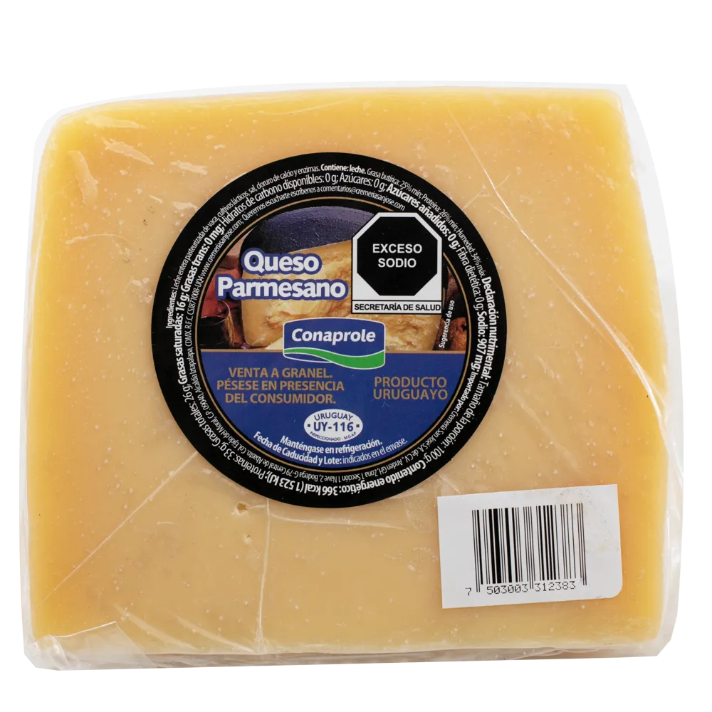 Queso Parmesano Reggianito Conaprole 1 Kg