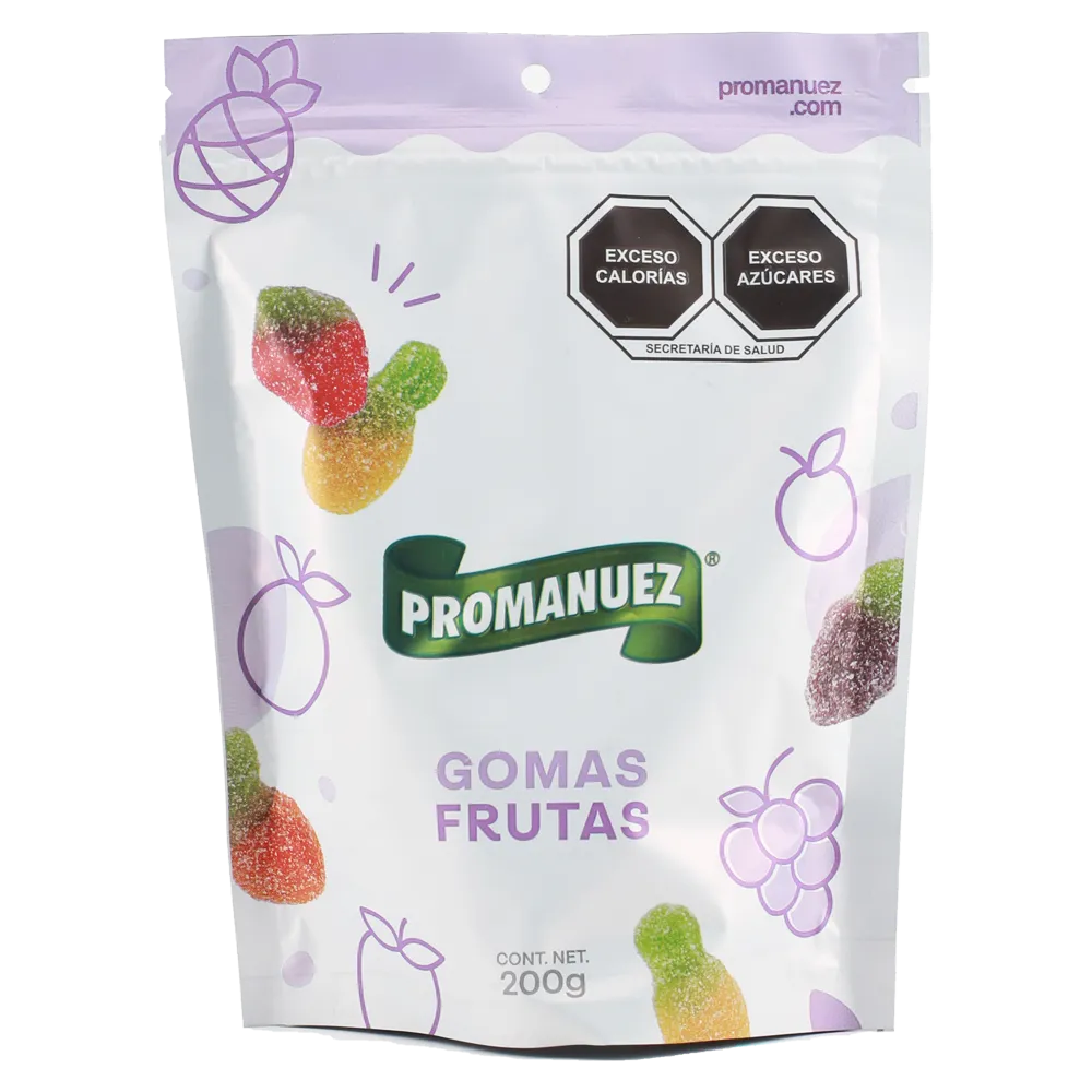 Bolsa Gomitas De Frutas Promanuez 200 g