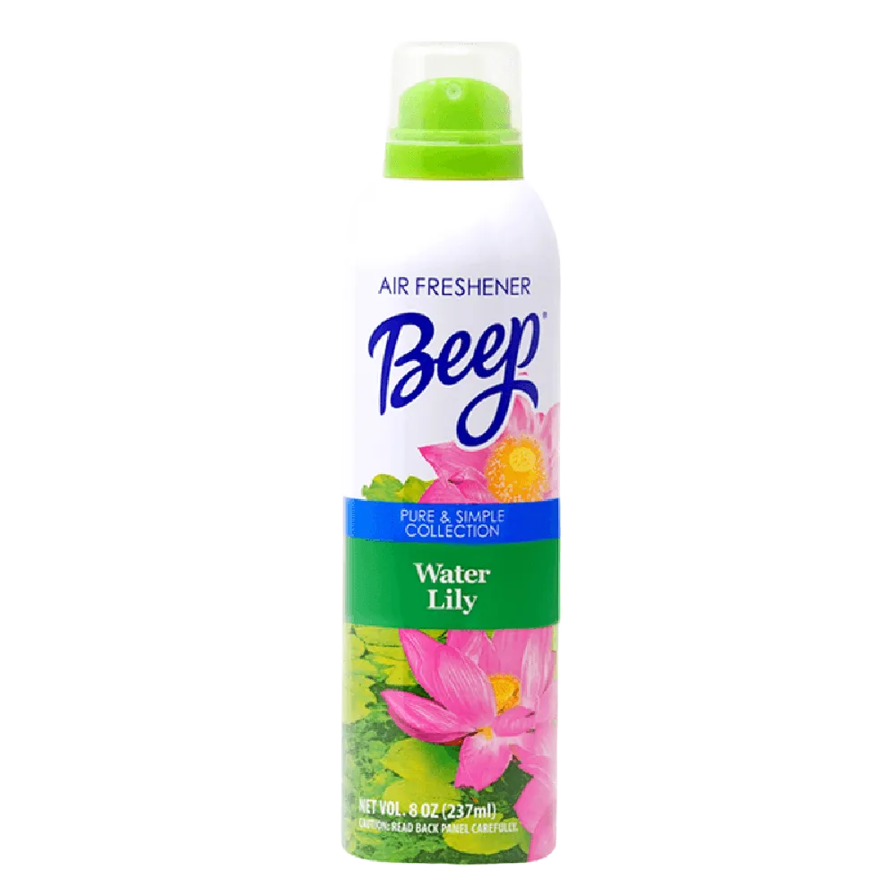 Aromatizante En Aerosol Water Lily Beep 237 Ml
