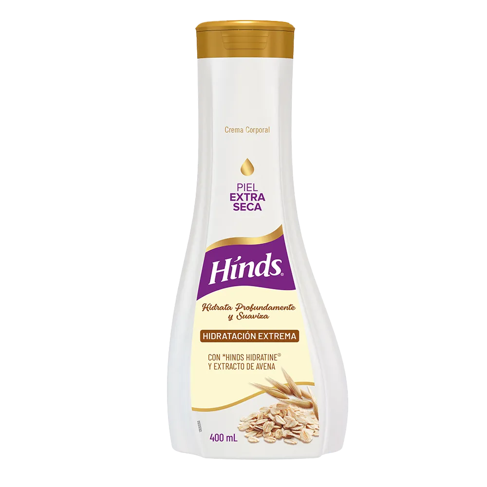Crema Liquida Corporal Avena Hinds 400 Ml