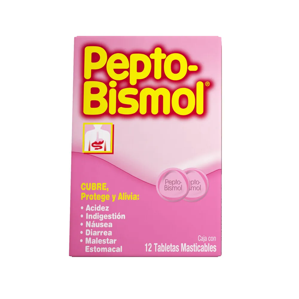 Pepto Bismol   12 Tab