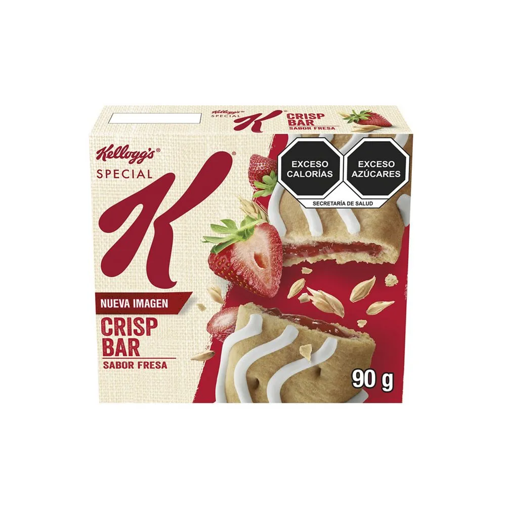 Barra De Cereal Special K Crisp Fresa Kelloggs 90 g