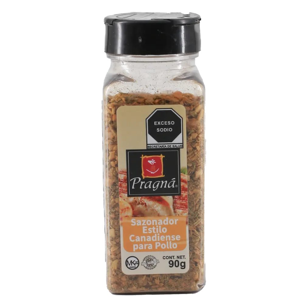 Sazonador Estilo Canadiense Para Pollo Pragna 90 Gr