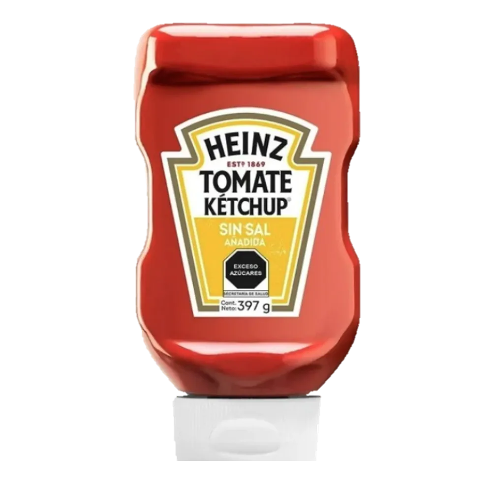 Salsa Catsup Sin Sal Heinz 397 g