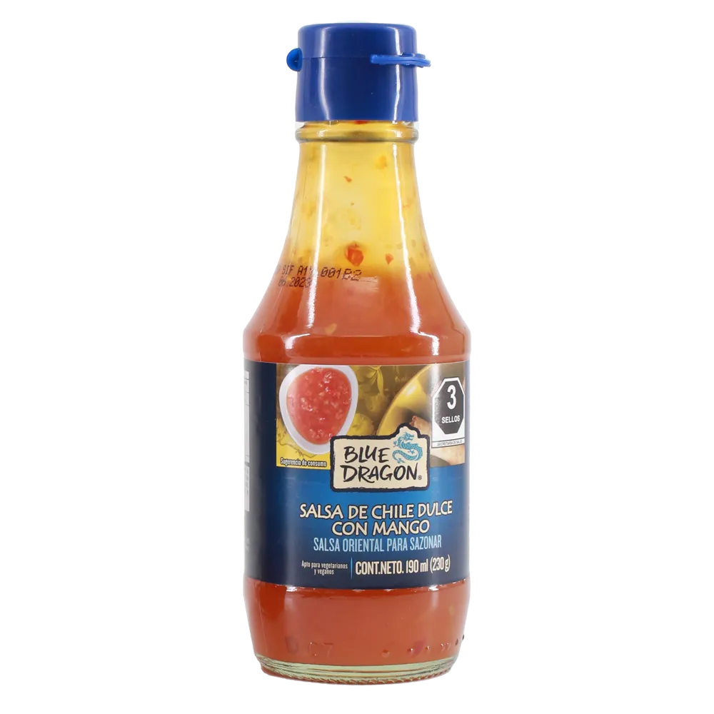 Salsa De Chile Dulce Con Mango Blue Dragon 190 Gr