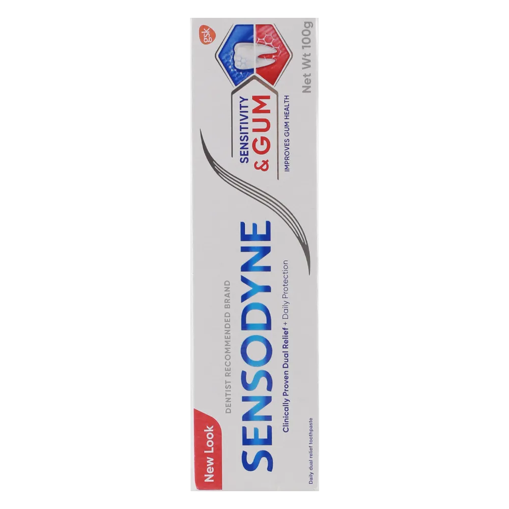 Crema Dental Sensibilidad Y Encias Blanqueador Sensodyne 100 g