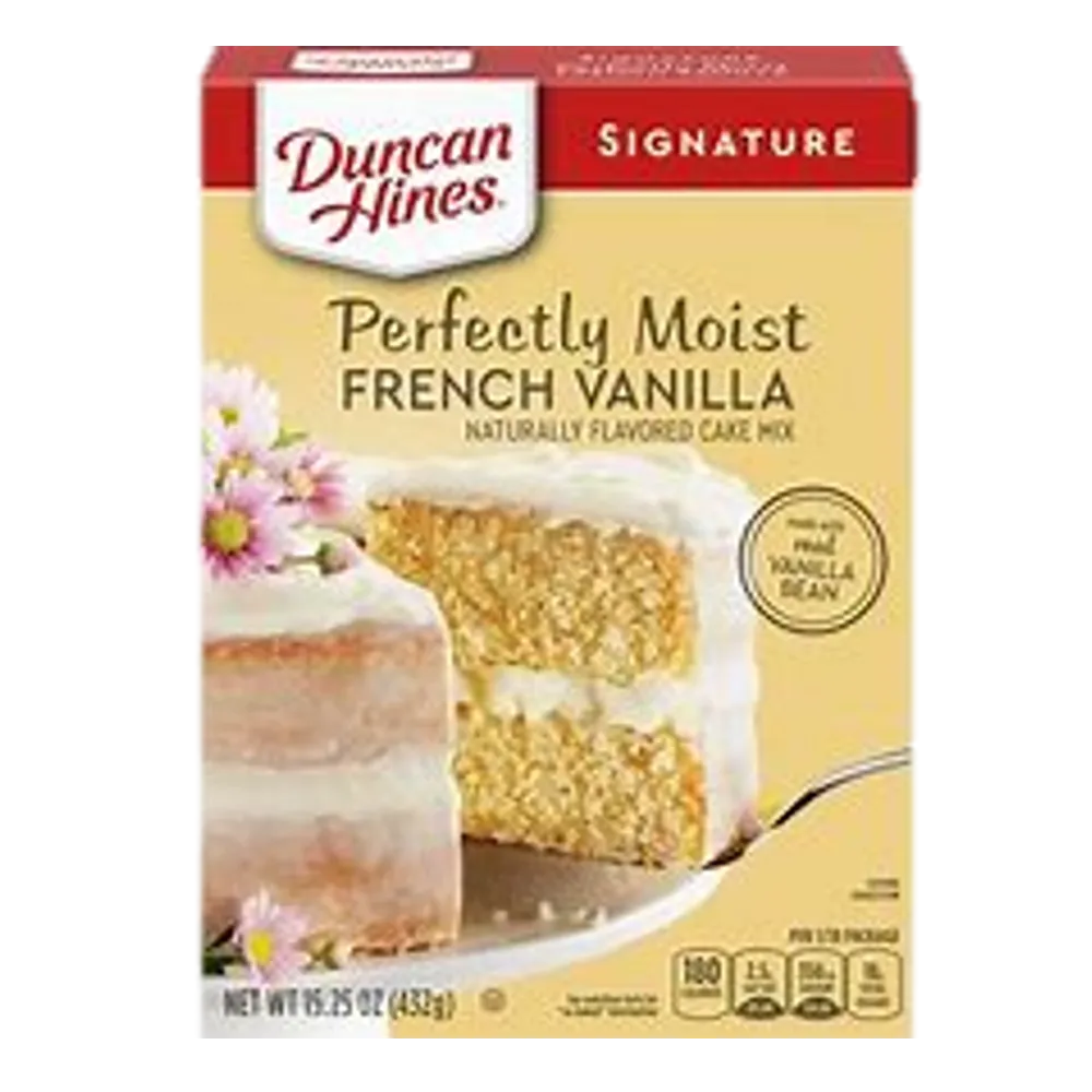 Harina Para Pastel French Vainilla Duncan Hines 432 Gr