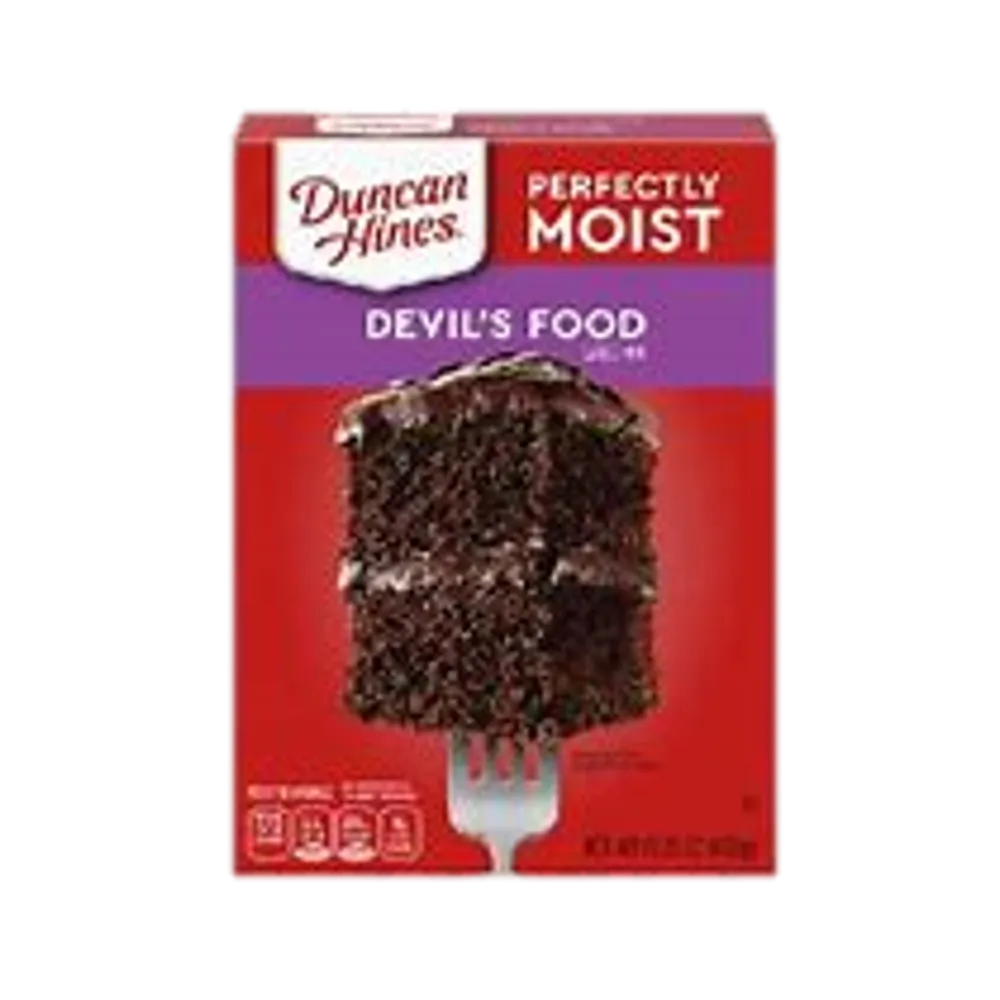 Harina Para Pastel Devils Food Duncan Hines 432 Gr