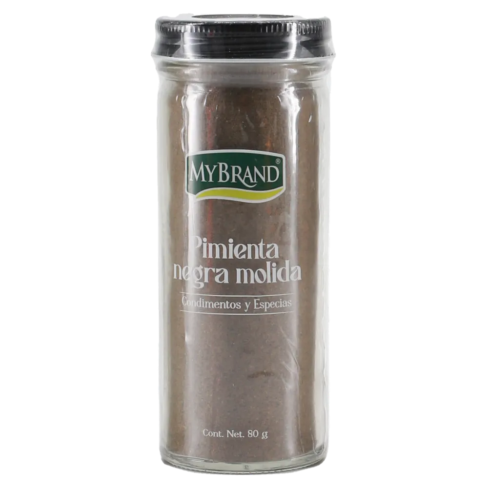 Pimienta Negra Molida Mybrand 80 Gr