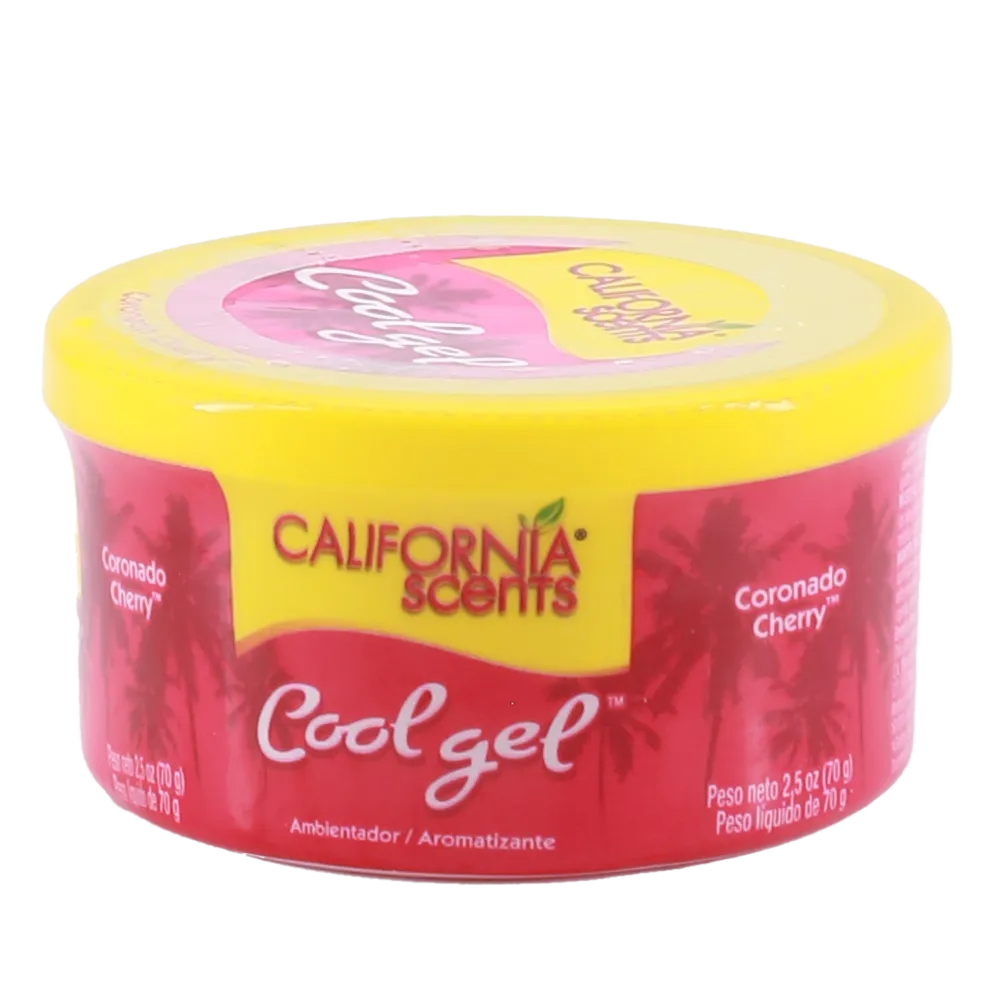 Aromatizante En Gel Cherry California Sc 70 Gr