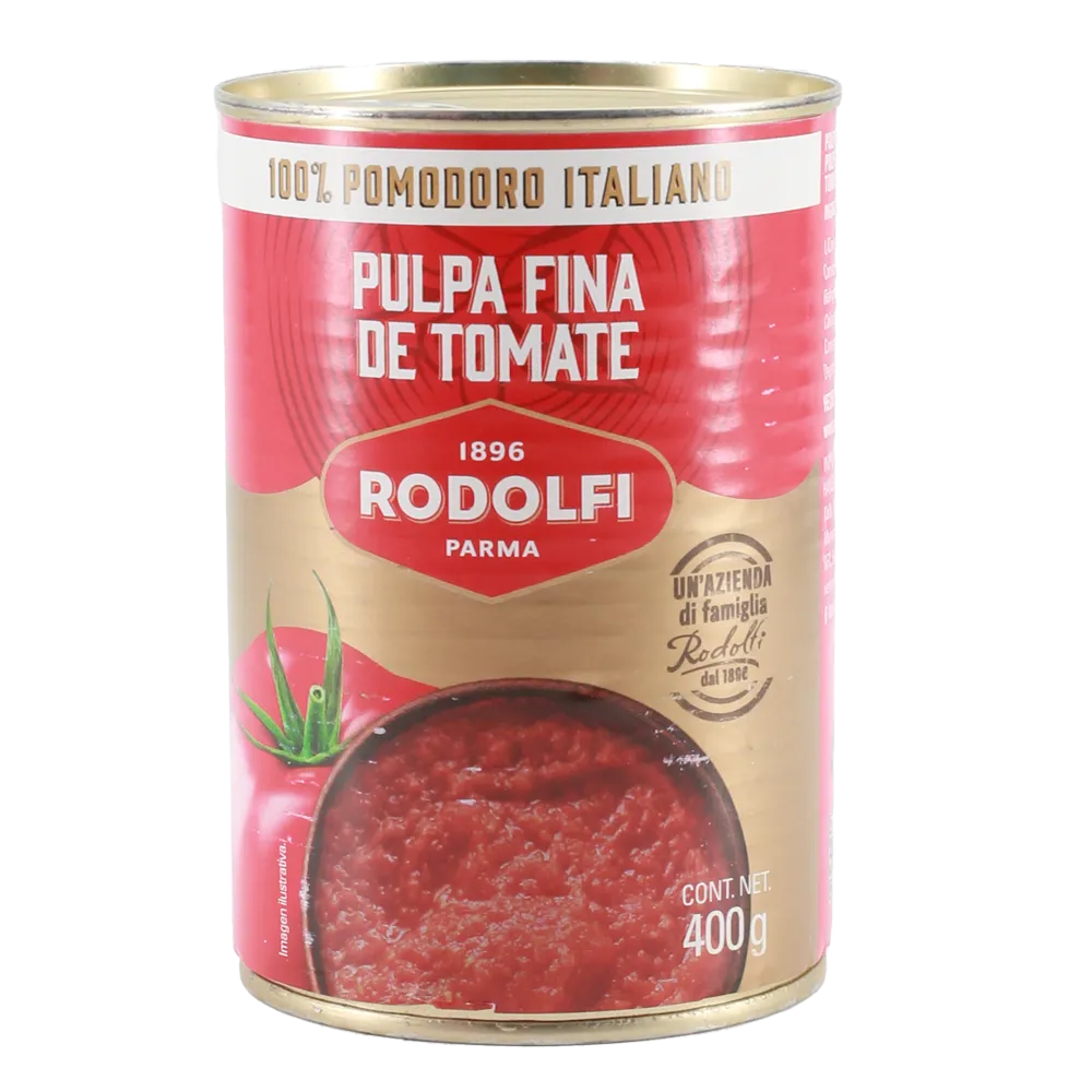 Pulpa Fina De Tomate Rodolfi 400 Gr