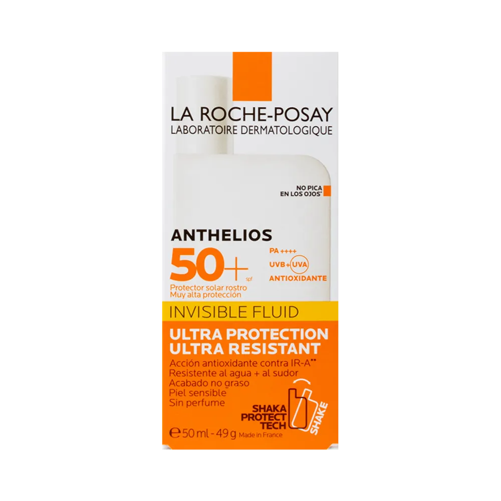 Protector Solar Fluido Invisible Fps+50 Anthelios Uvmune 400 La Roche Posay 50 Ml