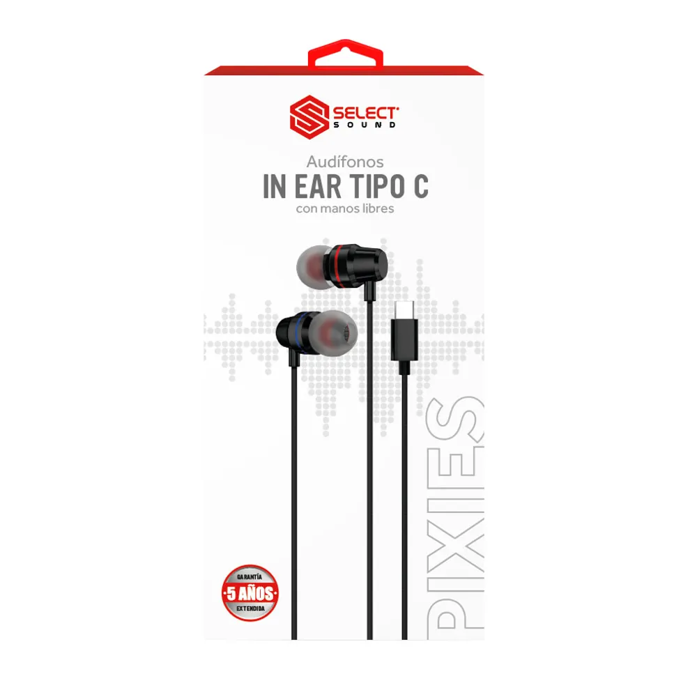 Audifono Alambrico Select Sound 1 Pz