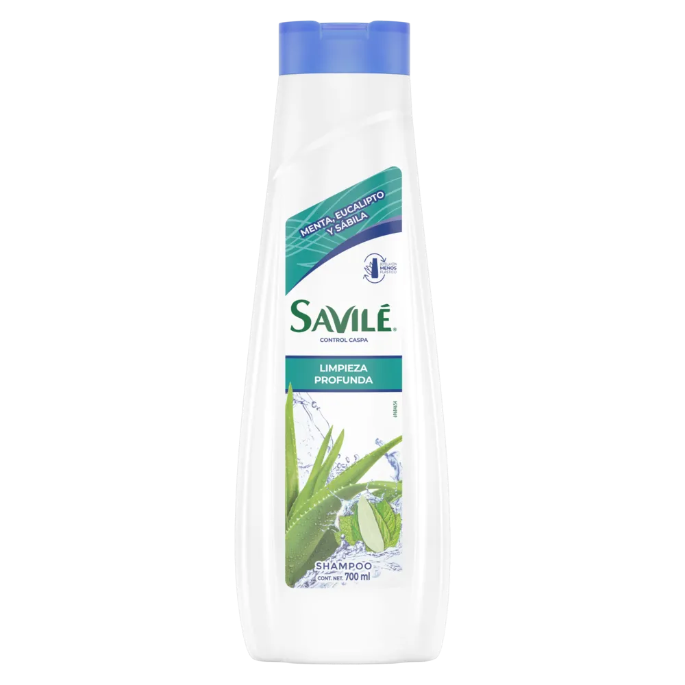 Shampoo Anticaspa Menta Y Eucalipto Savile 700 Ml