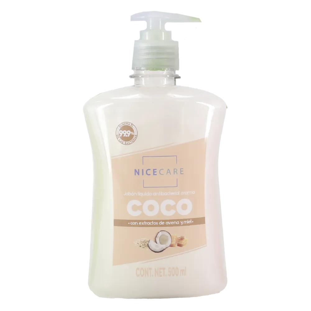 Jabon Liquido Manos Coco Nice Care 500 Ml