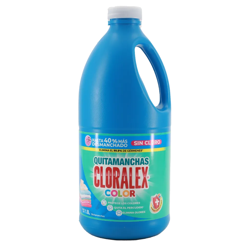 Removedor Quitamanchas Liquido ropa de color Cloralex 1.8 lt
