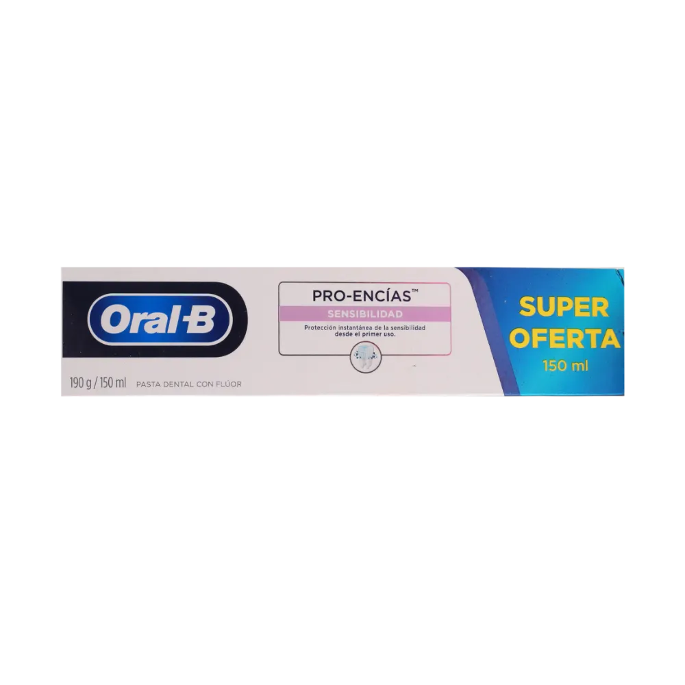 Crema Dental Pro Encias Oral B 150 Ml