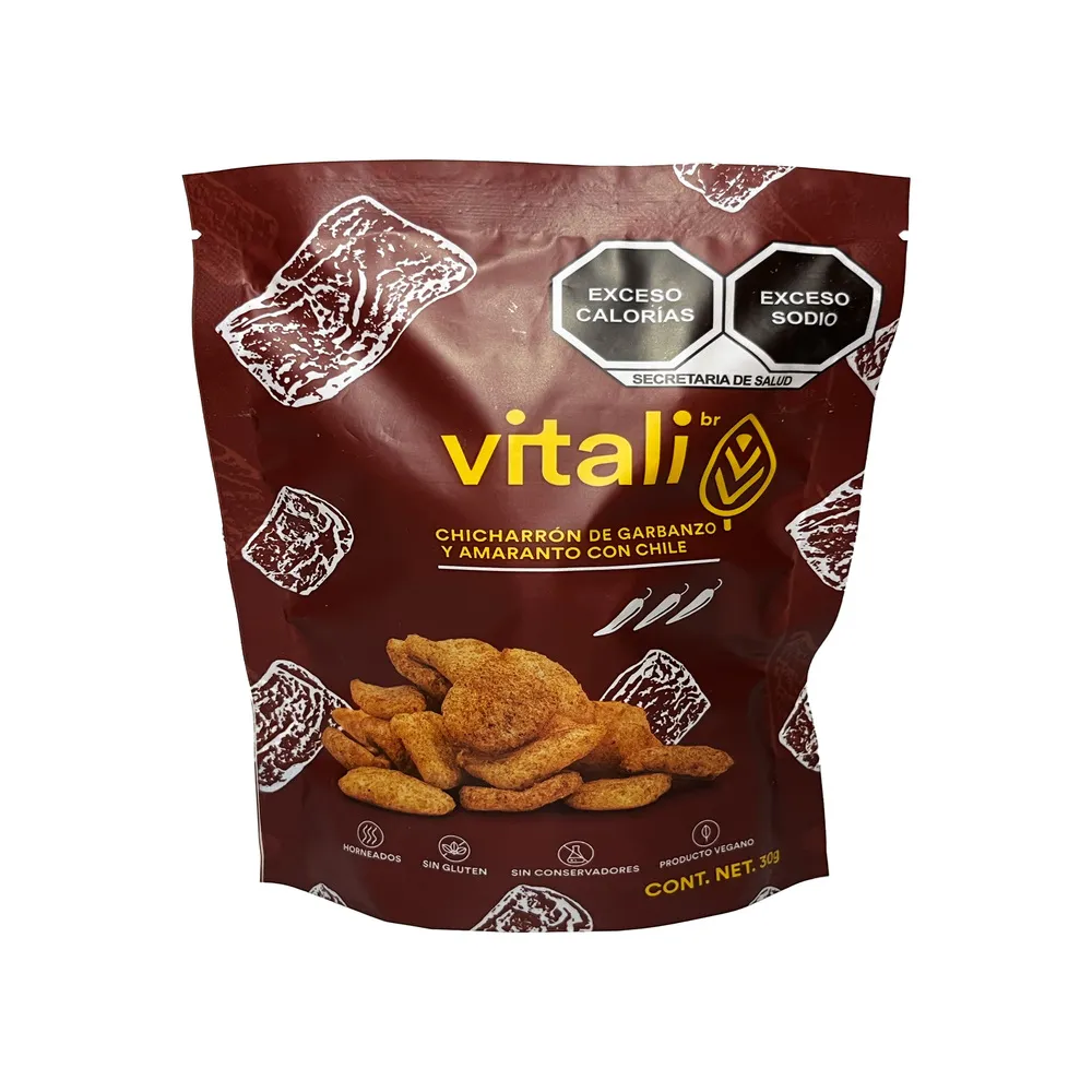 Chicharron De Garbanzo Con Chile Vitali 30 g