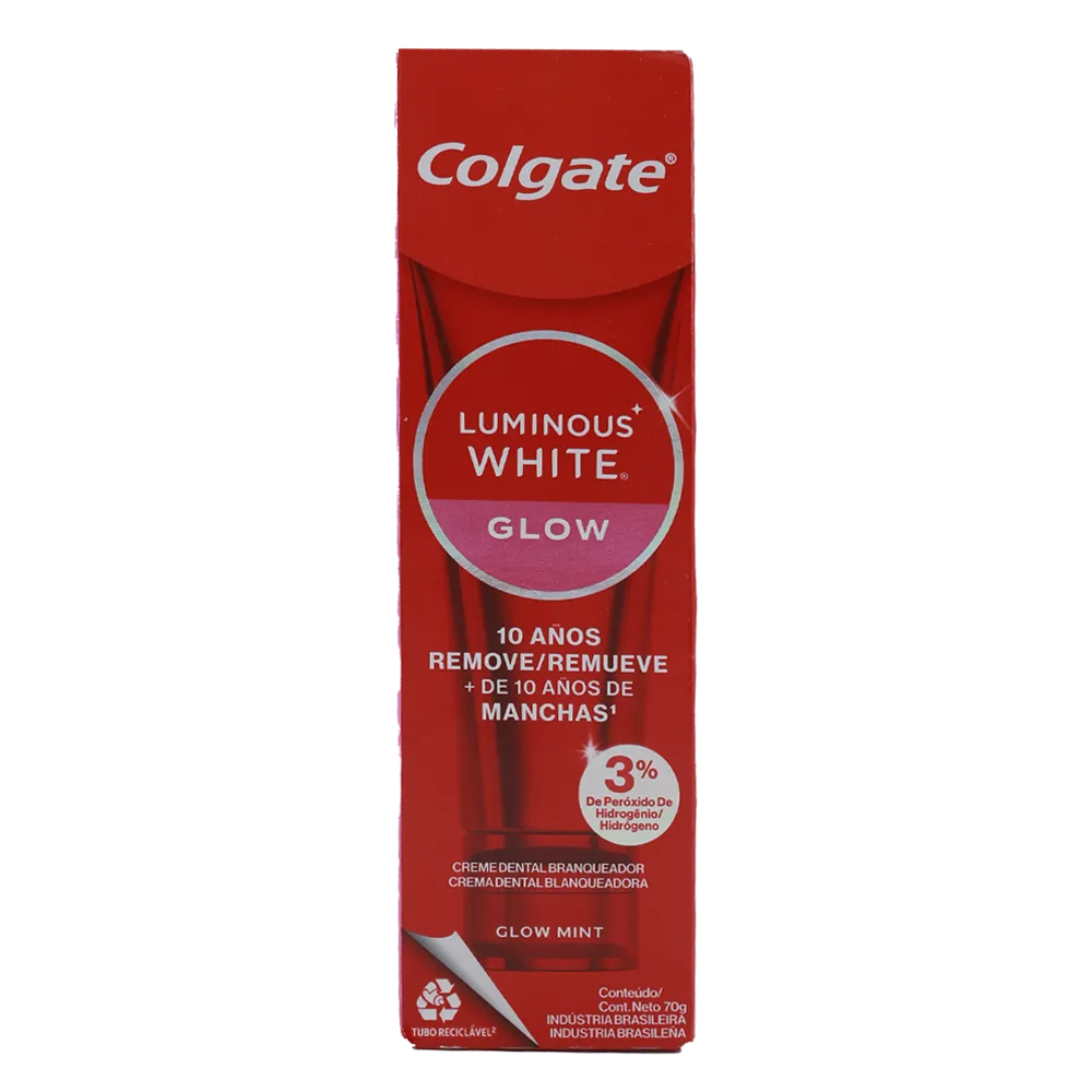 Crema Dental Glow Luminous White 70 g Glow Luminous White 70 g