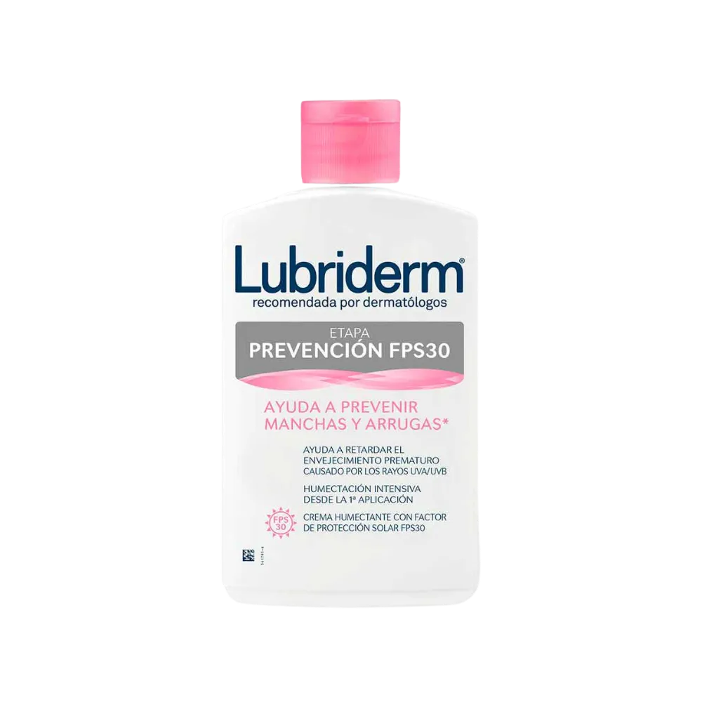 Crema Liquida Corporal Prevencion Fps30 Lubriderm 400 Ml