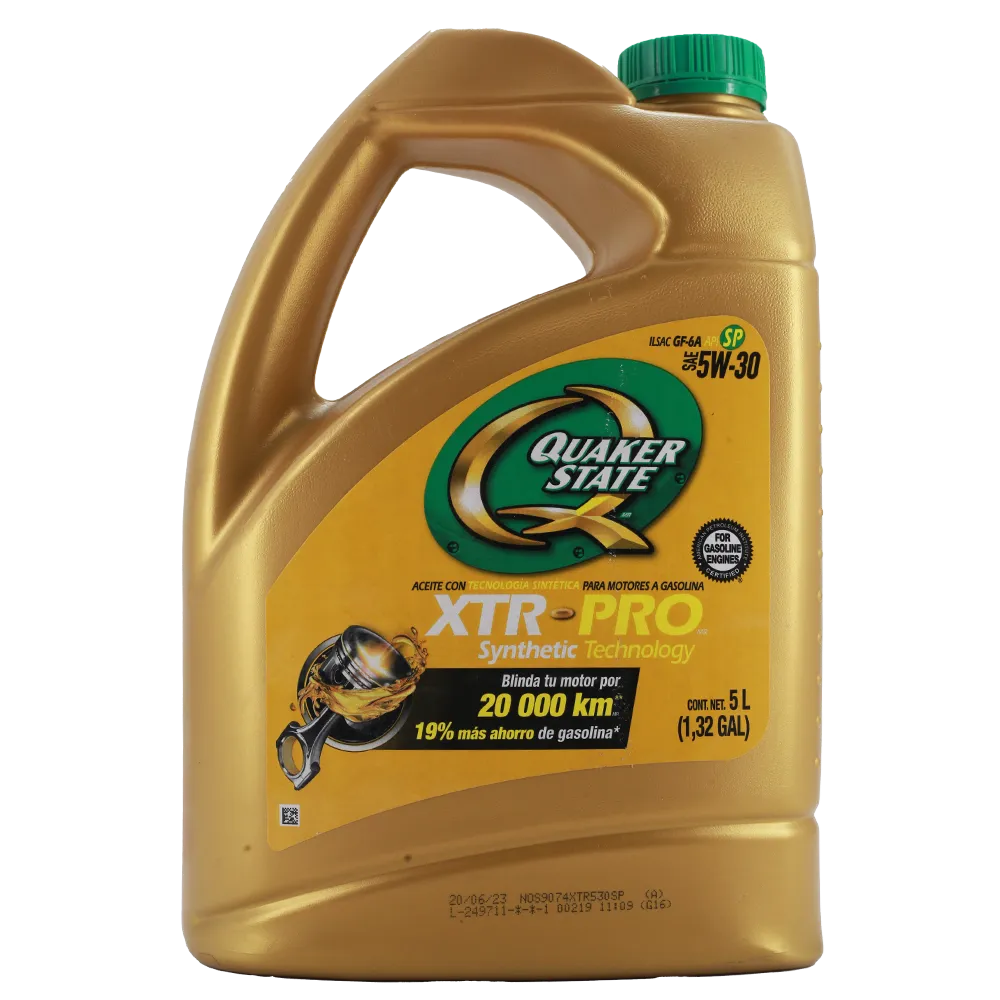 Aceite Sintetico Xtr Pro Sae 5W30 5L Quaker State 5 Lt