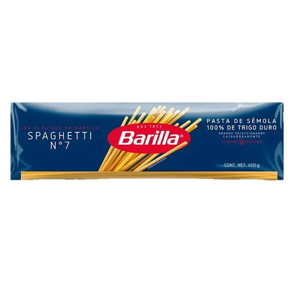 Pasta Para Sopa Espagueti No.7 Grande Barilla 450 g