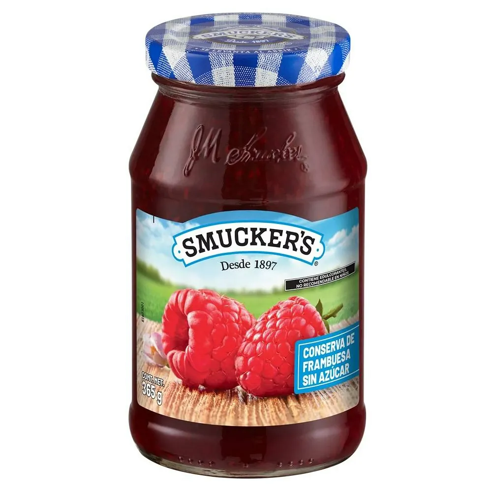 Conserva De Frambuesa Sin Azucar Smuckers 365 g