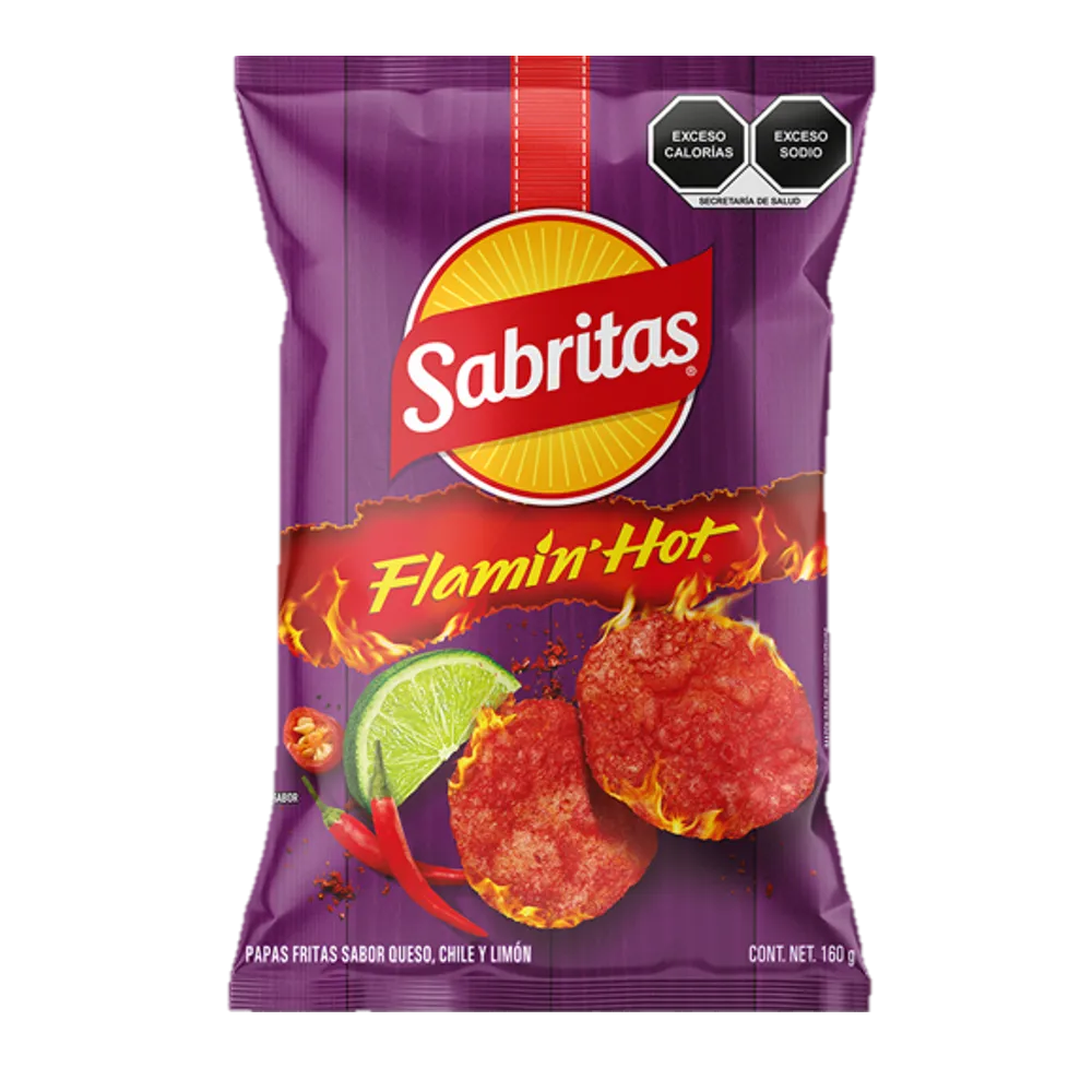 Papa Flamin Hot Sabritas 160 g