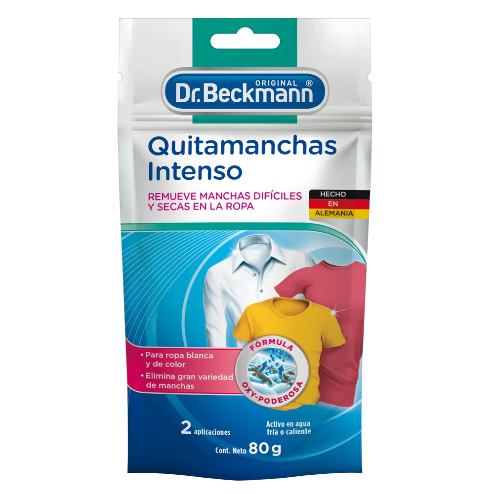 Removedor Quitamanchas Intenso Doypack Dr Beckmann 80 g