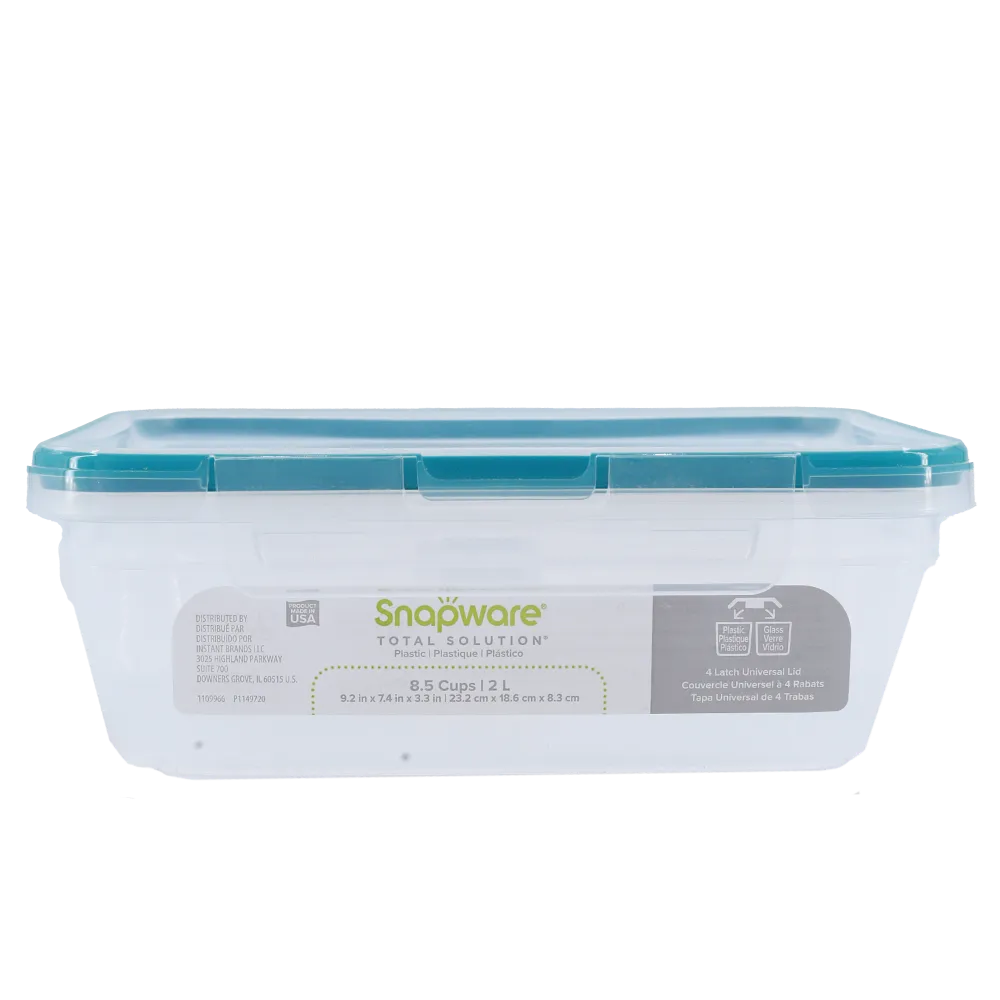 Contenedor Plastico Total Solution 1900 Ml Snapware 1 Pza