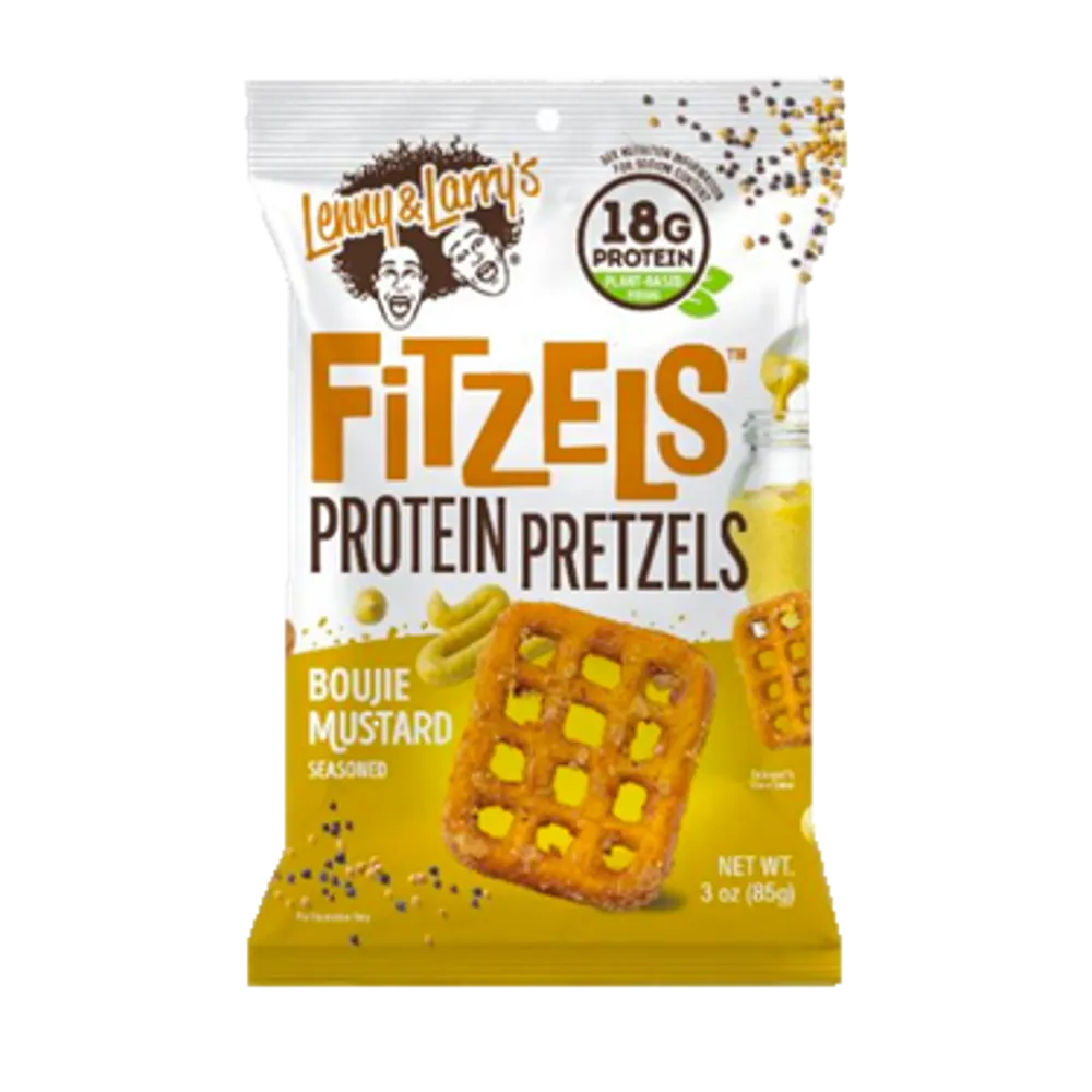 PROTEIN PRETZELS BOUJIE MUSTARD LENNY & LARRYS 3 ONZAS