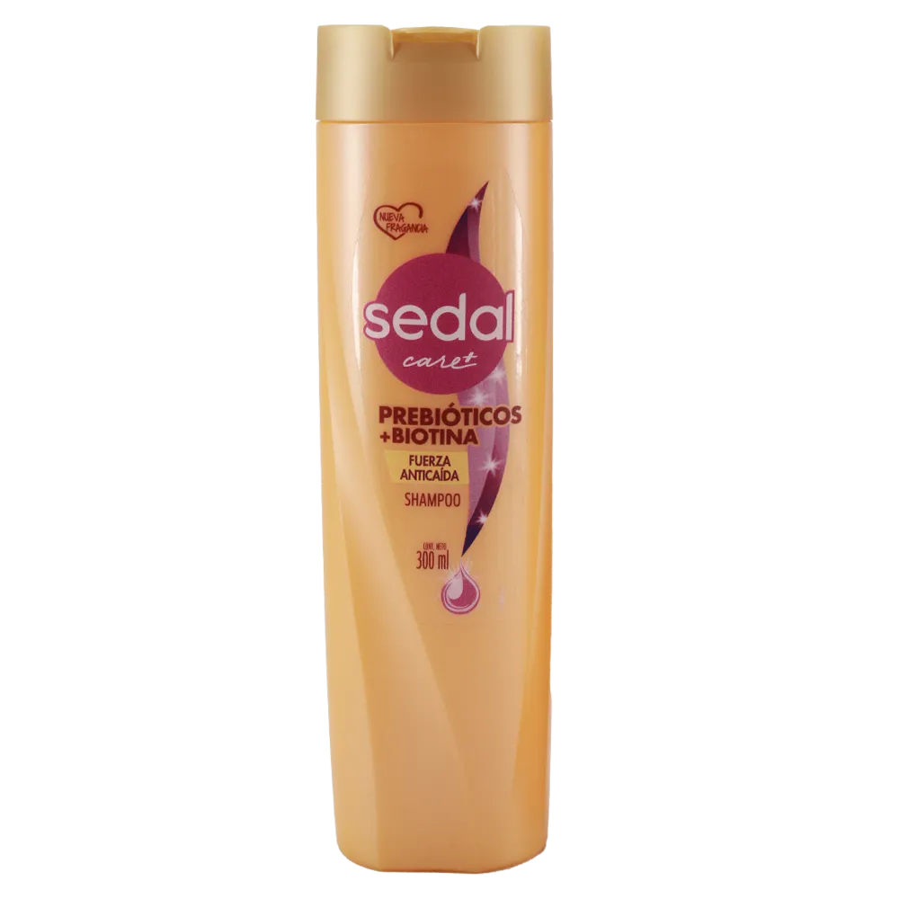Shampoo Prebioticos+Biotina Sedal 300 Ml