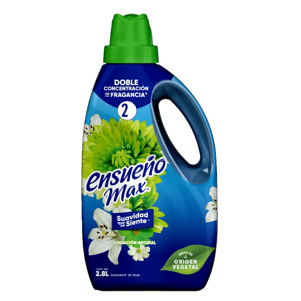 Suavizante De Tela sensacion natural Ensueño Max 2.8 lt