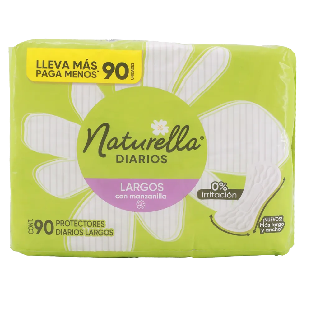 Pantiprotector Largo Naturella 90 Pza