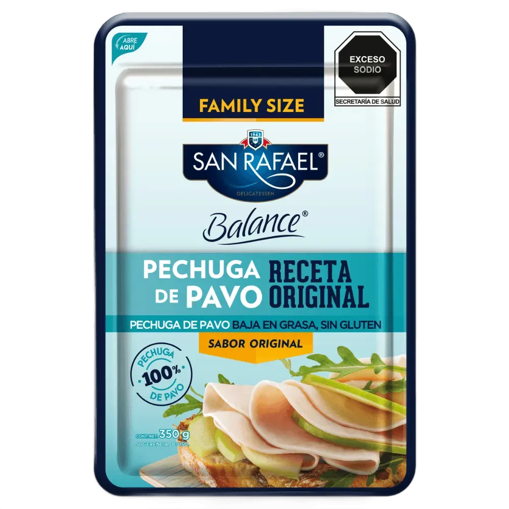 Pechuga De Pavo San Rafael 350 g